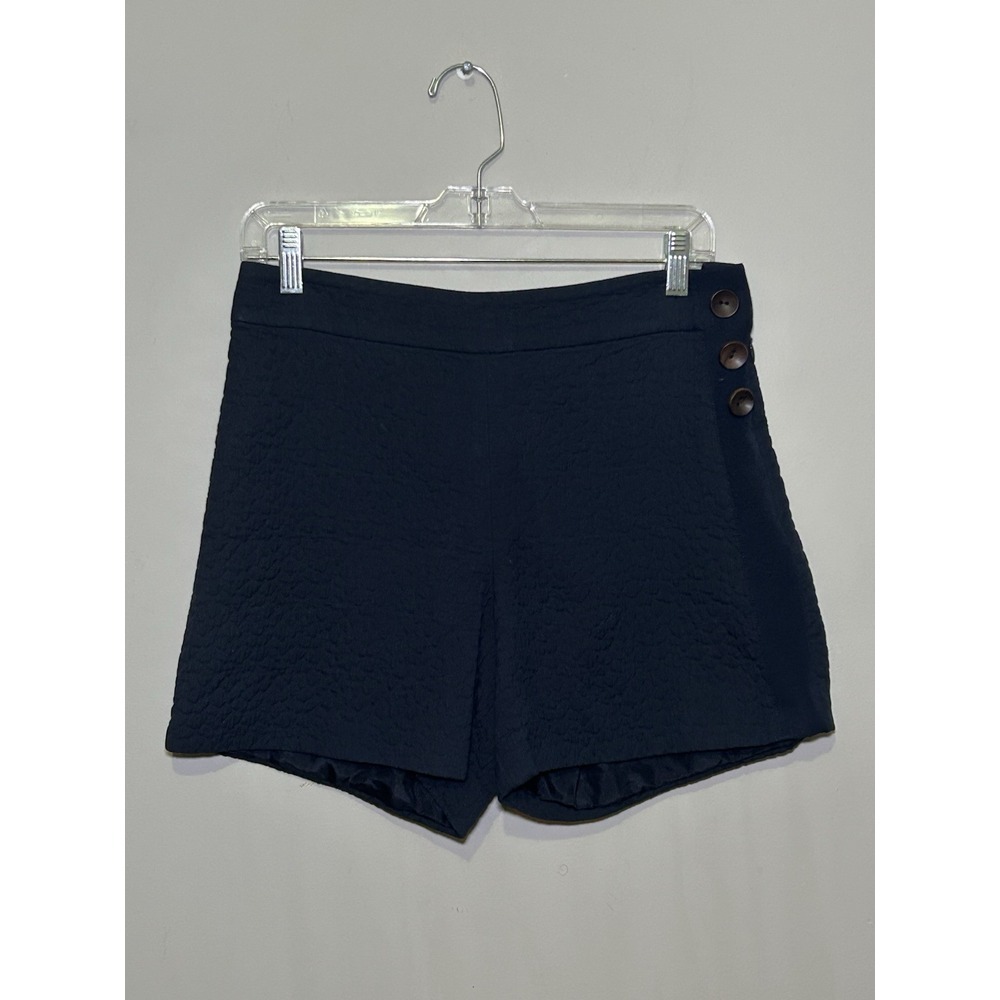 Charlotte Brody Black Quilted 6"‎ Sailor Shorts Lined Womens Size 4